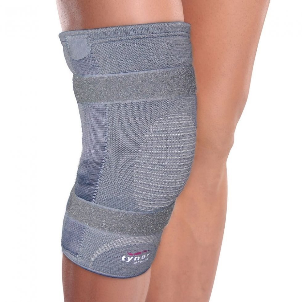 Tynor Knee Cap With Rigid Hinge, Grey, 1 Unit FitMax