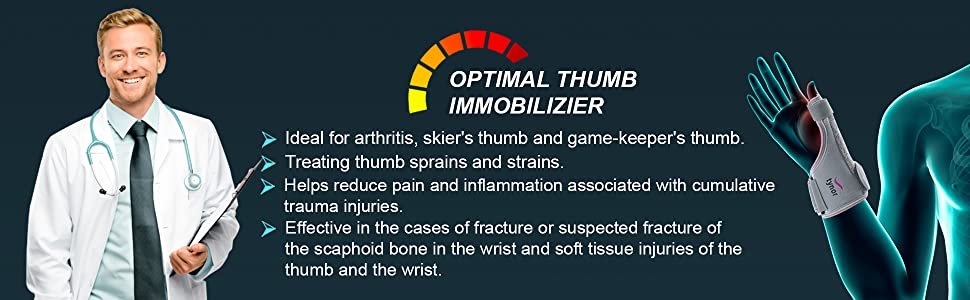 Tynor Thumb Spica Splint benefits