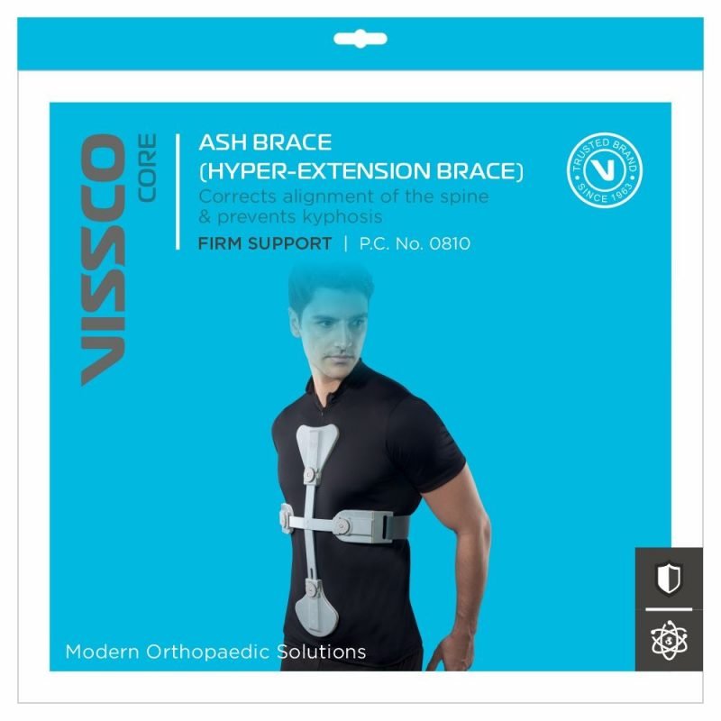 Vissco Ash Brace (Hyper- Extension Brace) packaging