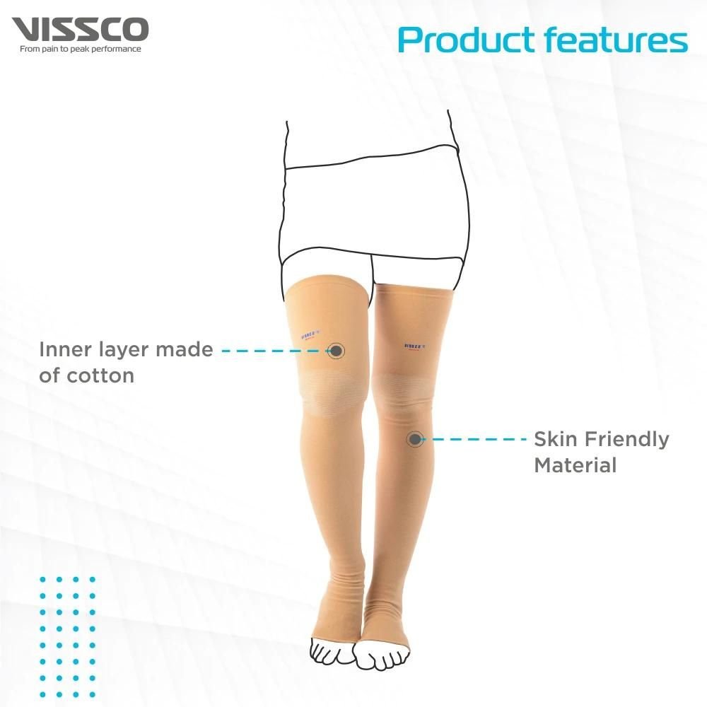 Vissco Compression Stocking Thigh length