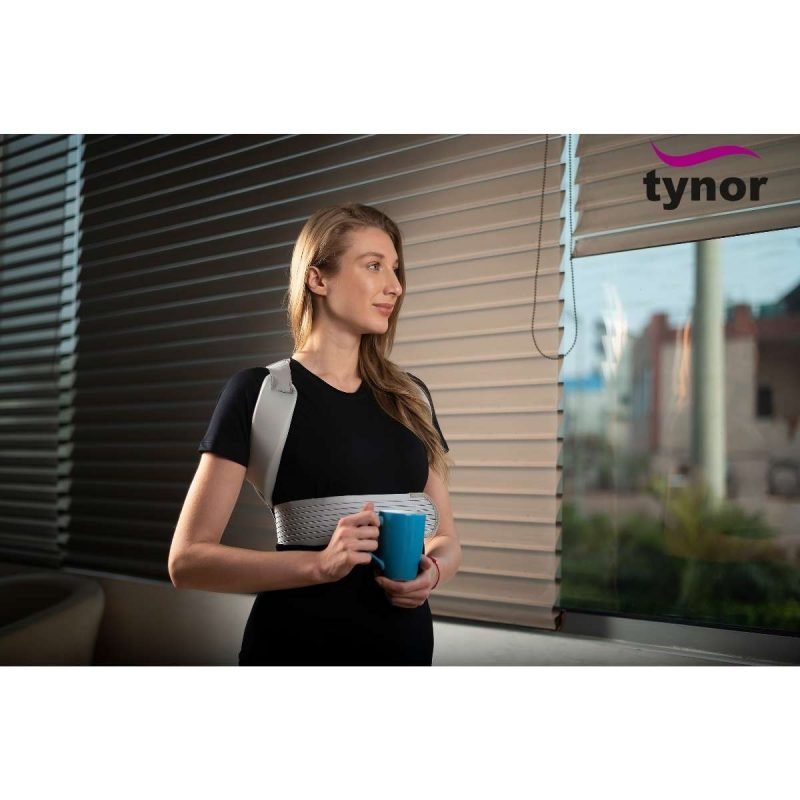 girl wearing Tynor Posture Corrector