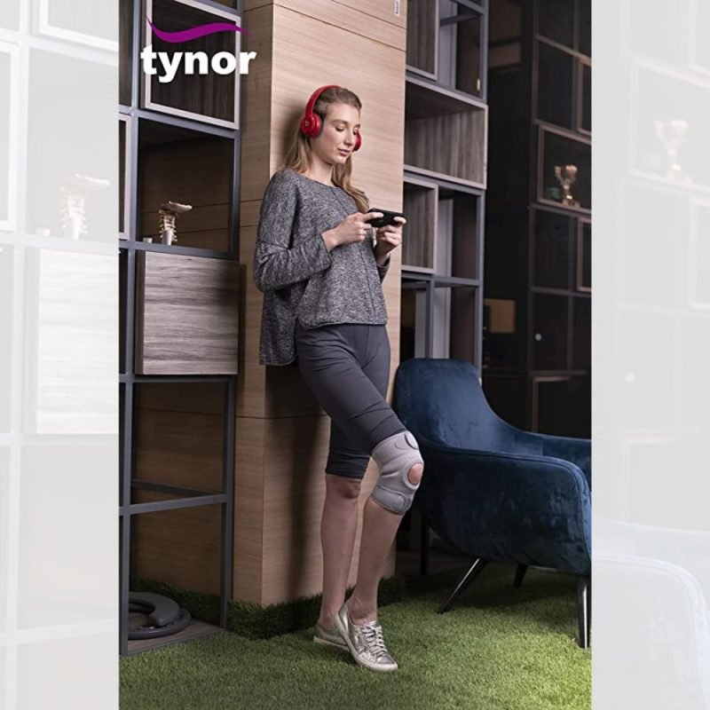 Girl wearing Tynor Knee Support Sportif