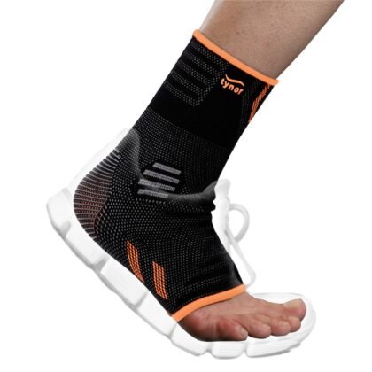 Tynor Ankle Support Air Pro, Black & Orange