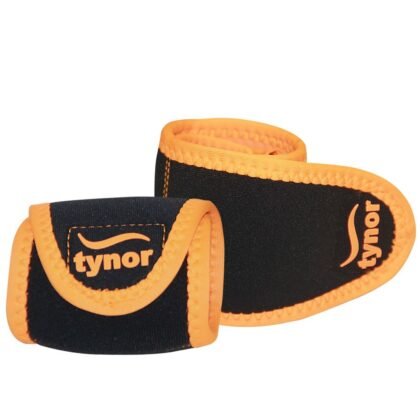 Tynor Wrist Support With Thumb Loop (Neo), Black & Orange