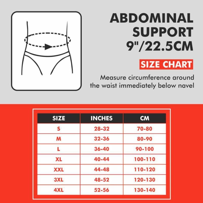 SAMSON Abdominal Support 9”/22.5cm - Image 4