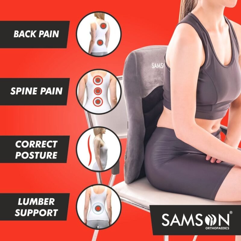 SAMSON Lumbo-Back Rest (Moulded Foam) (LS-0412) - Image 2
