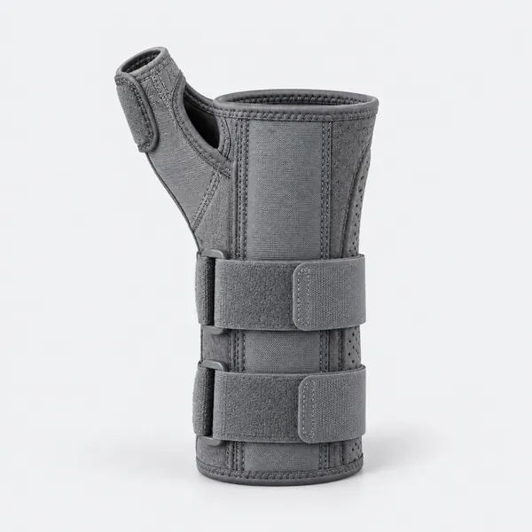 Wrist brace with thumb loop