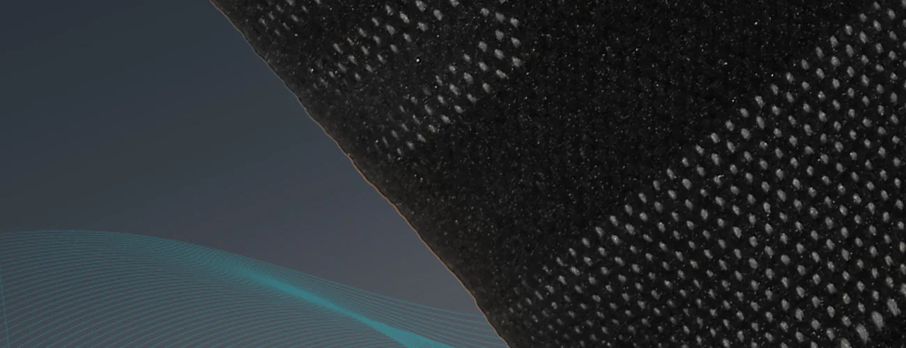 Tynor Ankle Support Air Pro close-up: nylon knit body