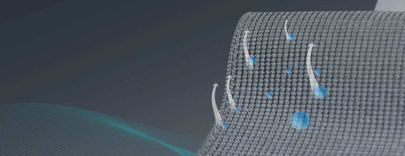 Tynor Ankle Wrap Sleek Elastic close-up: breathable fabric