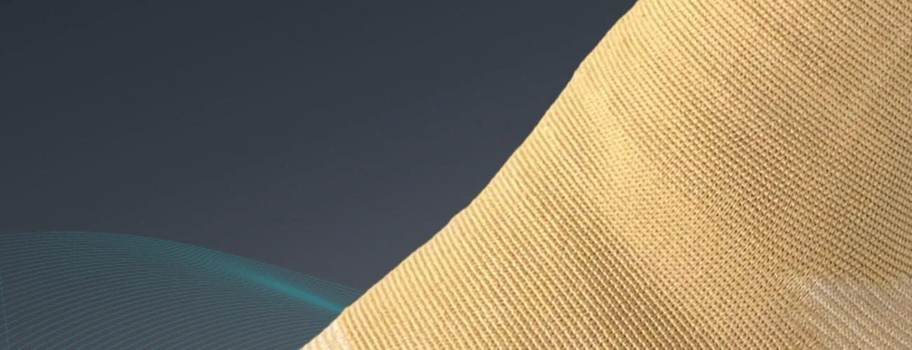 Tynor Anklet close-up: nylon and spandex knit