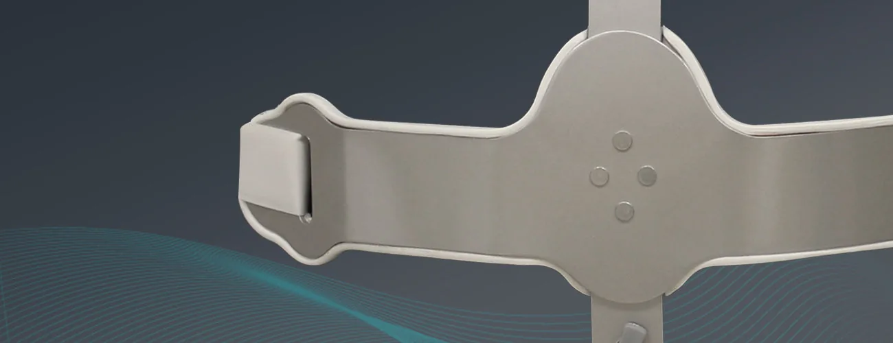 Tynor Ash Brace (Hyper Extension Brace) close-up: firm, steady hold
