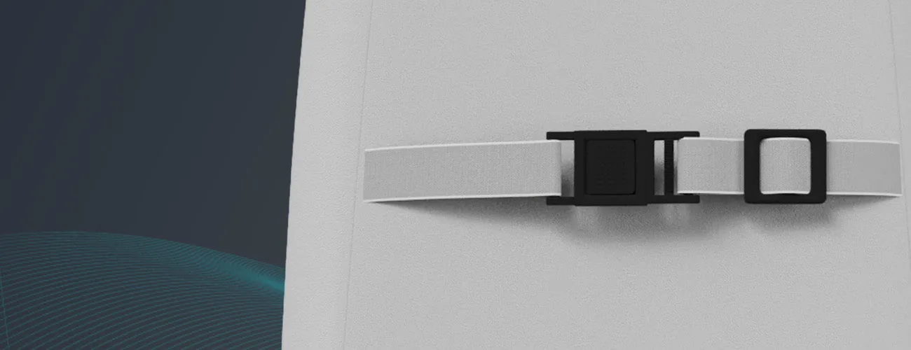 Tynor Back Rest Full close-up: universal strap