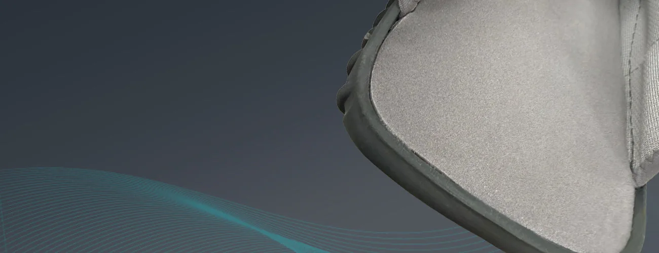 Tynor Cast Shoe For Plaster Rocker Sole close-up: cushioned insole
