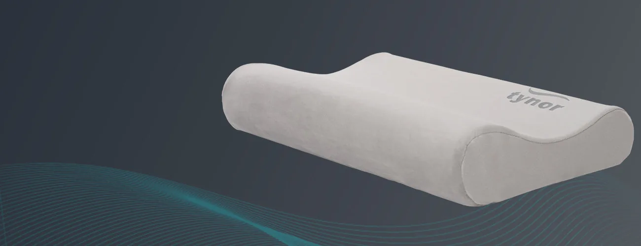 Tynor Contoured Cervical Pillow close-up: contoured shape