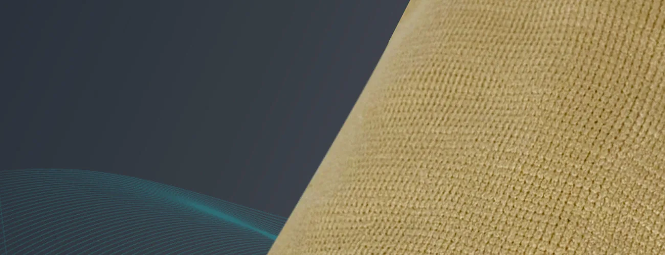 Tynor Knee Cap close-up: stretch knit fabric