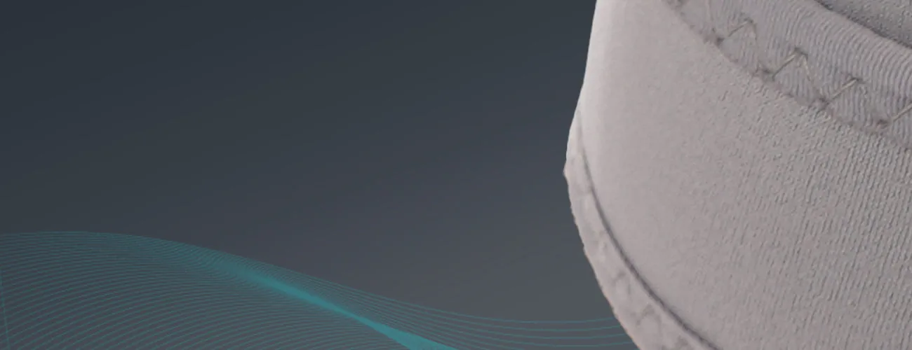 Tynor Knee Support Sportif (Neoprene) close-up: stitched neoprene edge