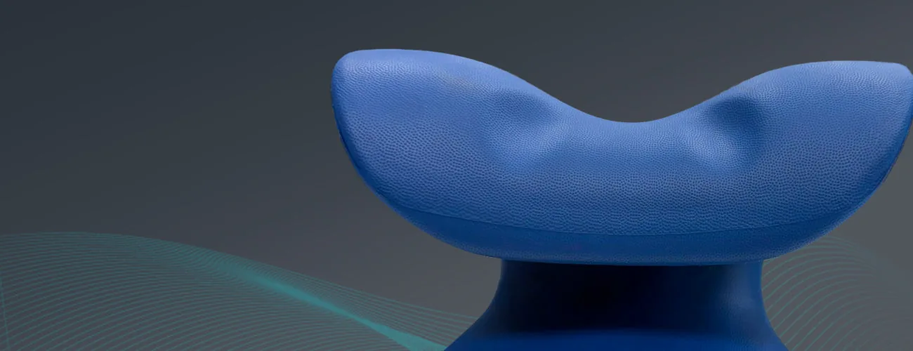 Tynor Neck Corrector & Relaxer close-up: v and C shape