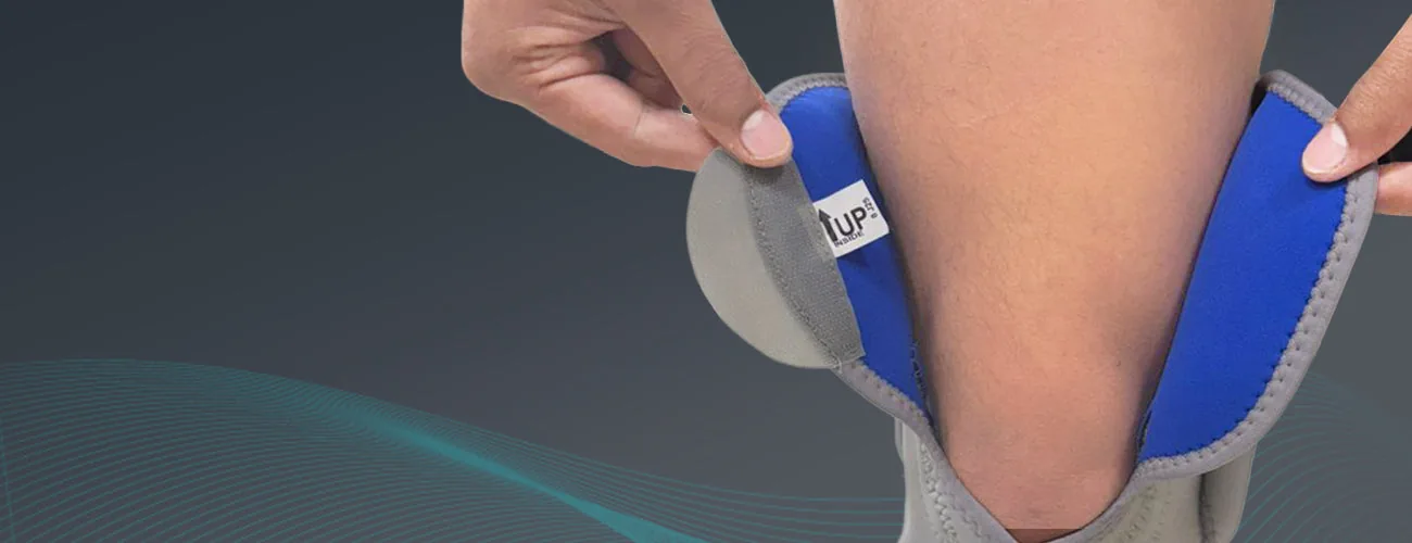 Tynor OA Knee Support (Neoprene) close-up: wrap-around fit