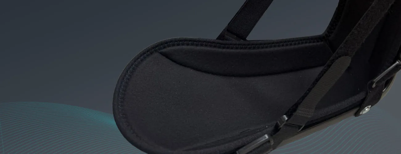 Tynor PF Night Splint Derotation close-up: adjustable foot angle