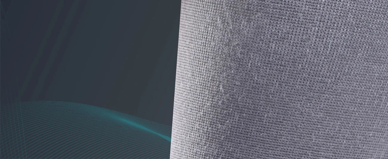 Tynor Thigh Support close-up: cotton inner layer